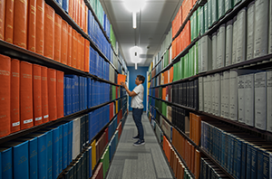 Research in Kresge Library